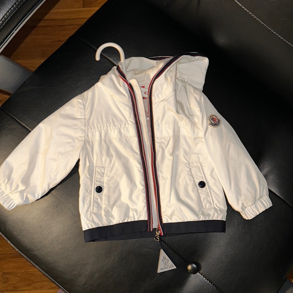 Baby boy Moncler Windbreaker (6-9 months) WORN ONCE , like New